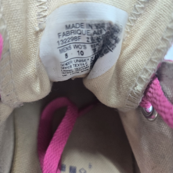 Pink Converse 10W 8M - Picture 6 of 9